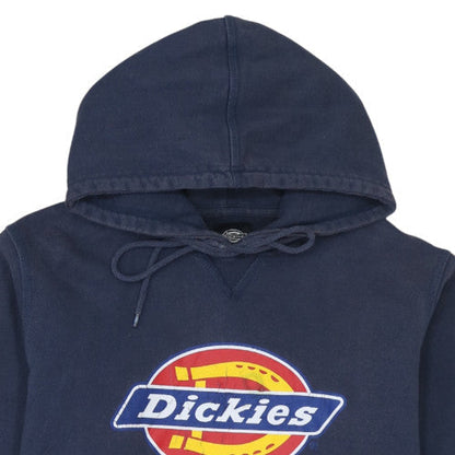 Mens UK Size M Dickies Blue Pullover Hoodie