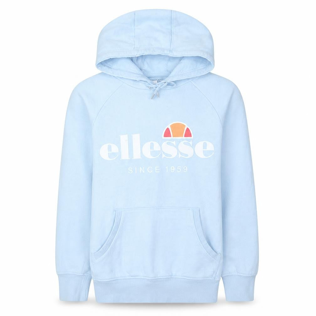 Womens UK Size XS ellesse Blue Pullover Hoodie