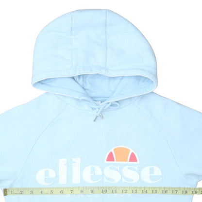 Womens UK Size XS ellesse Blue Pullover Hoodie