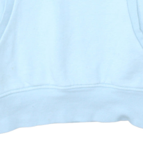 Womens UK Size XS ellesse Blue Pullover Hoodie