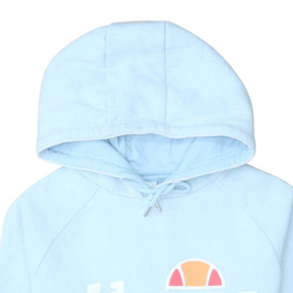 Womens UK Size XS ellesse Blue Pullover Hoodie