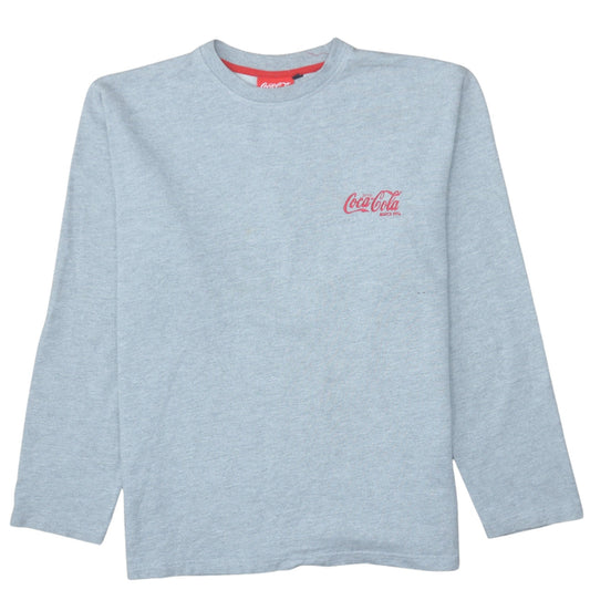Womens UK Size XL Coca-Cola Grey Pullover Sweatshirt