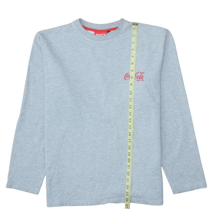 Womens UK Size XL Coca-Cola Grey Pullover Sweatshirt