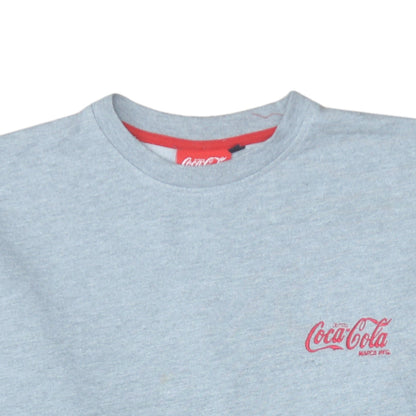 Womens UK Size XL Coca-Cola Grey Pullover Sweatshirt