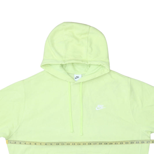Mens UK Size XL Nike Yellow Pullover Hoodie