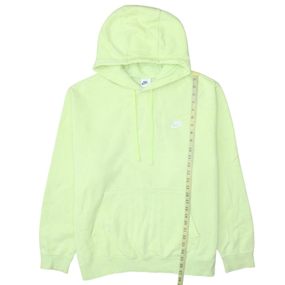 Mens UK Size XL Nike Yellow Pullover Hoodie