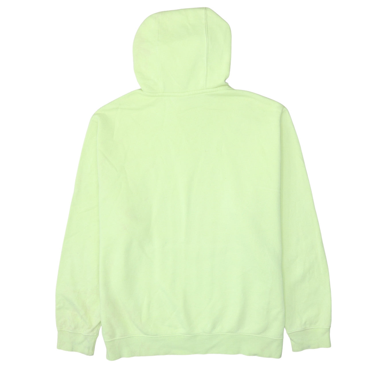 Mens UK Size XL Nike Yellow Pullover Hoodie