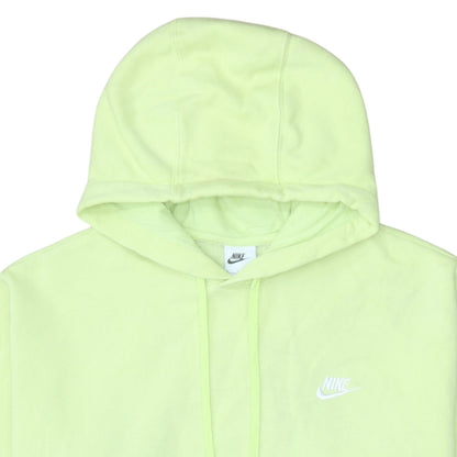 Mens UK Size XL Nike Yellow Pullover Hoodie