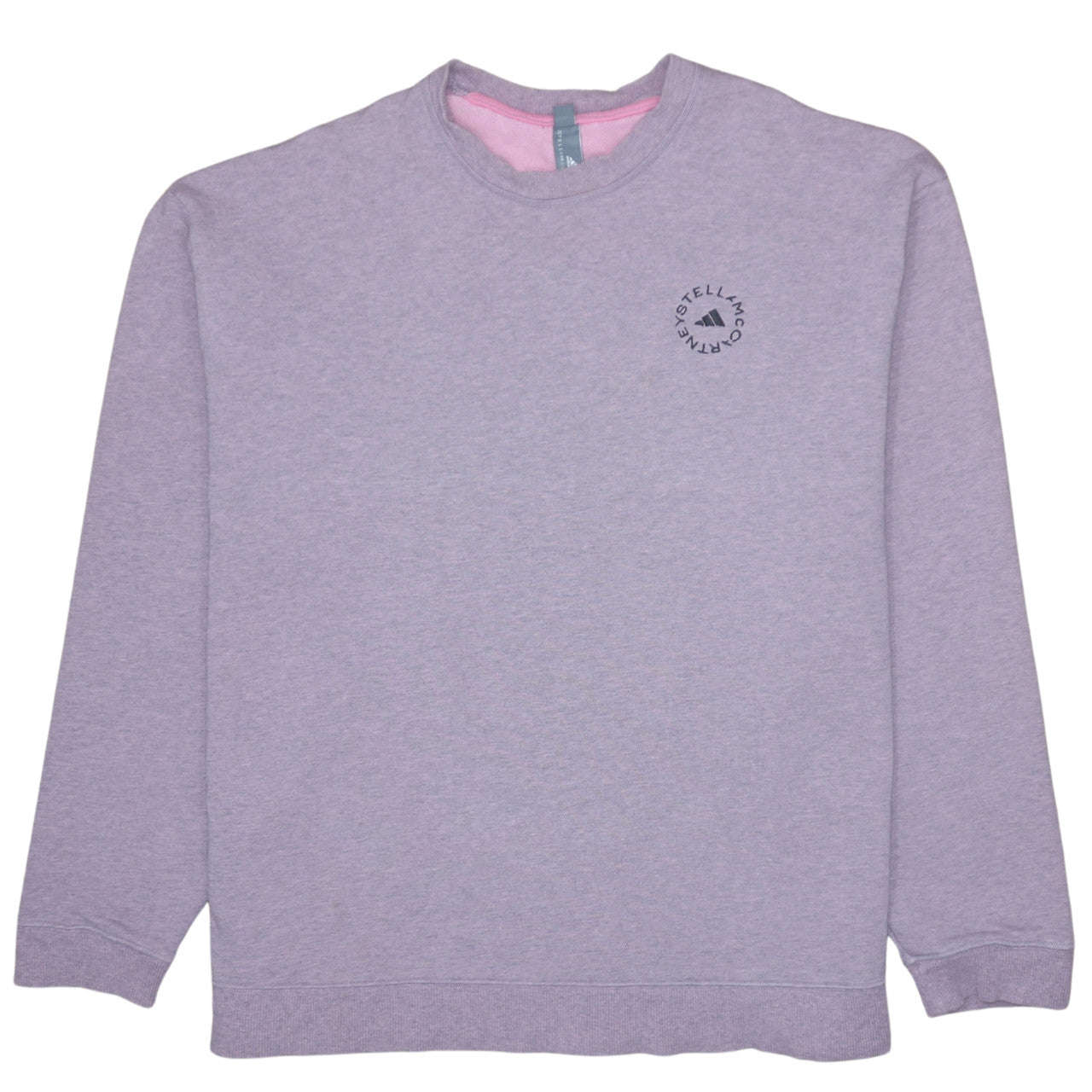 Womens UK Size M adidas by Stella McCartney Purple Pullover Sweatshirt