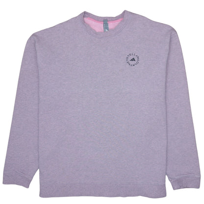 Womens UK Size M adidas by Stella McCartney Purple Pullover Sweatshirt