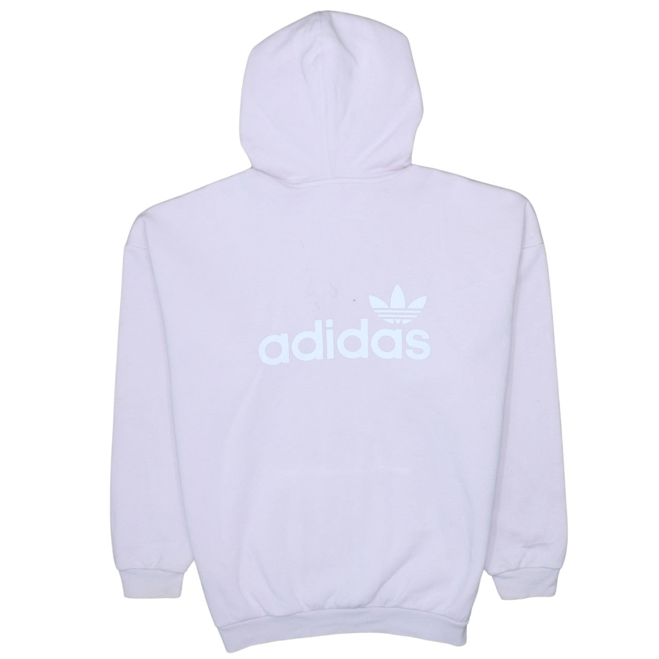 Womens UK Size 12 adidas Pink Pullover Hoodie