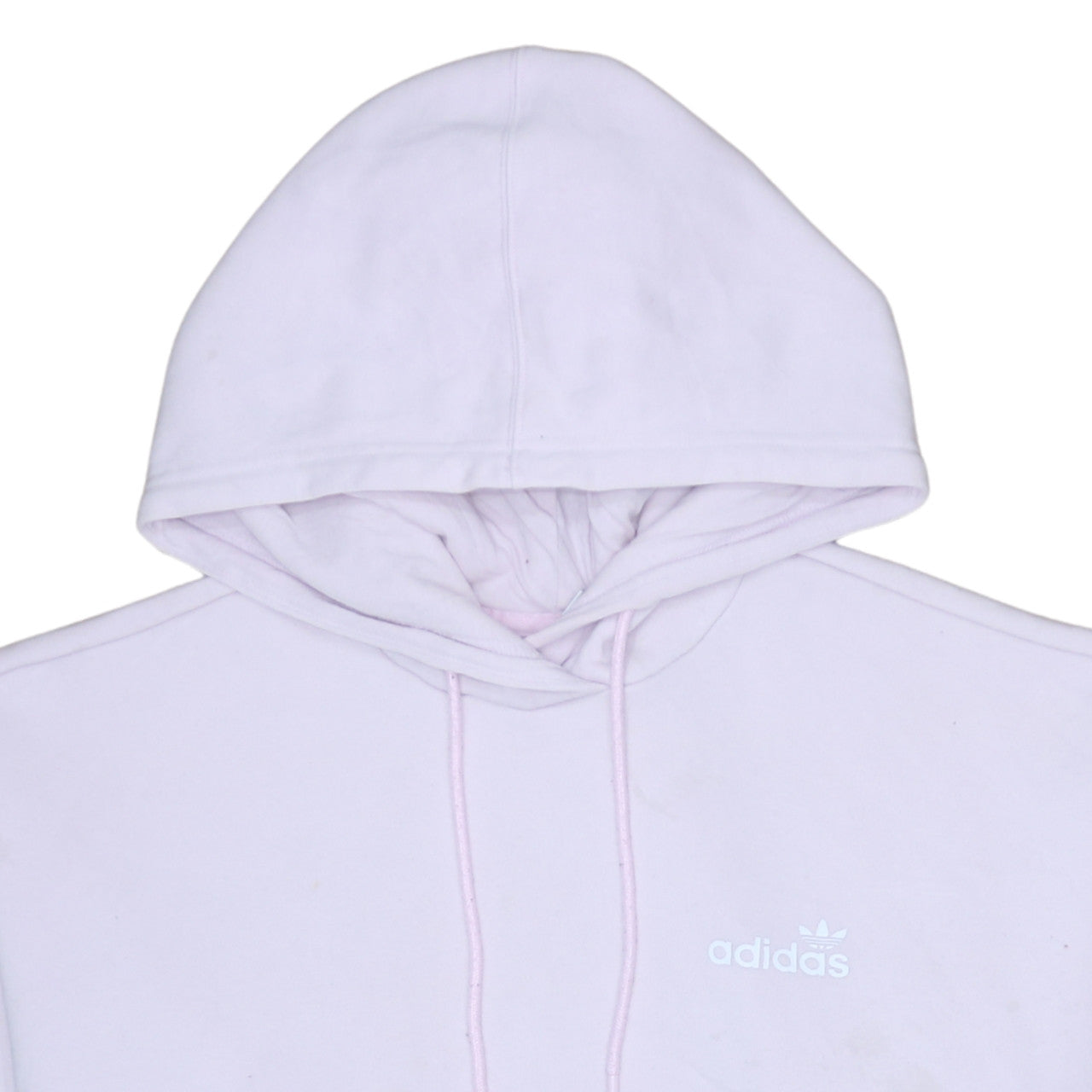 Womens UK Size 12 adidas Pink Pullover Hoodie
