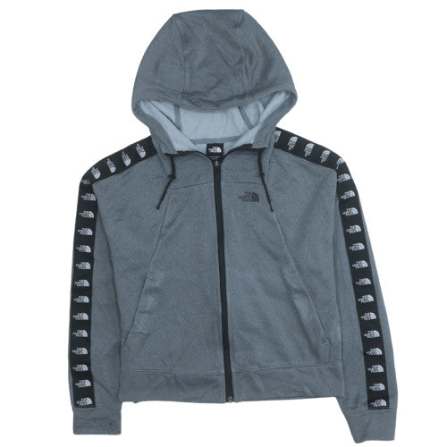 Womens UK Size M The North Face Grey Full Zip Hoodie