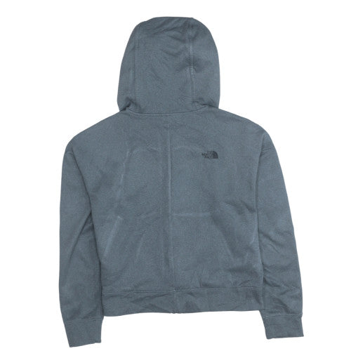 Womens UK Size M The North Face Grey Full Zip Hoodie