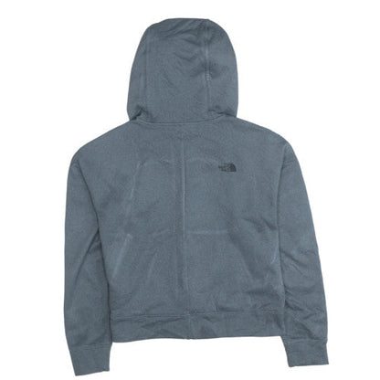 Womens UK Size M The North Face Grey Full Zip Hoodie