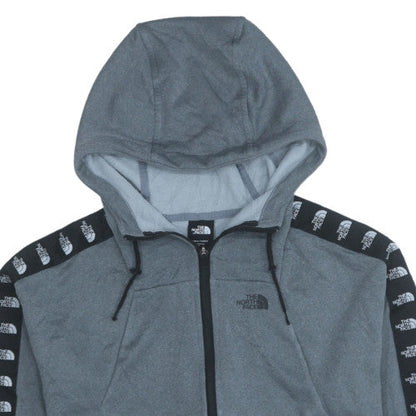 Womens UK Size M The North Face Grey Full Zip Hoodie