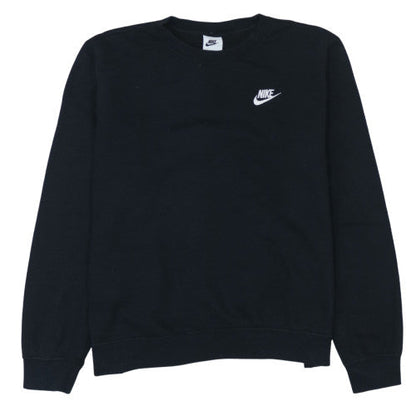 Mens UK Size M Nike Black Pullover Sweatshirt