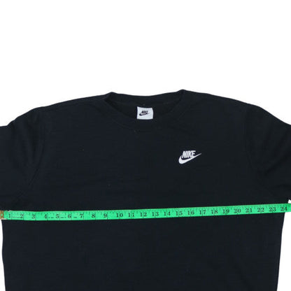 Mens UK Size M Nike Black Pullover Sweatshirt