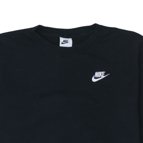 Mens UK Size M Nike Black Pullover Sweatshirt