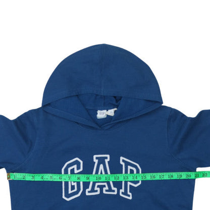 Mens UK Size M Gap Blue Pullover Hoodie