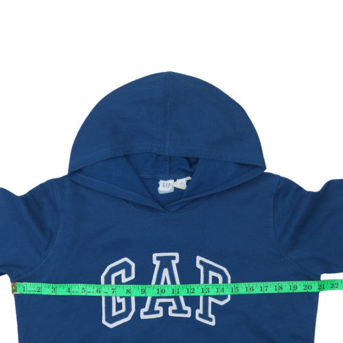 Mens UK Size M Gap Blue Pullover Hoodie