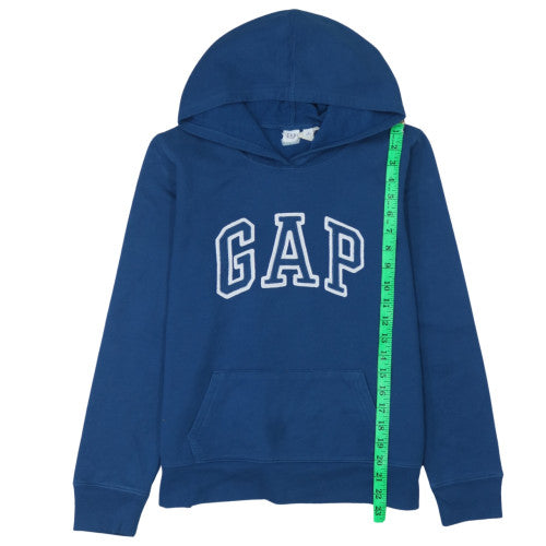 Mens UK Size M Gap Blue Pullover Hoodie