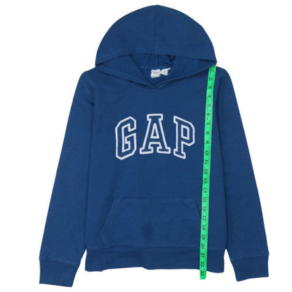 Mens UK Size M Gap Blue Pullover Hoodie