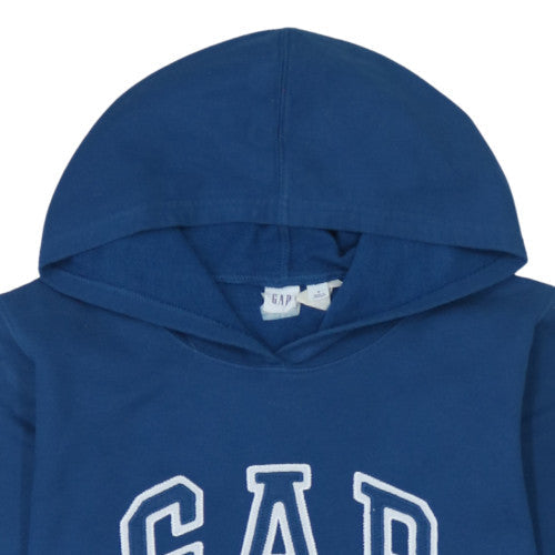 Mens UK Size M Gap Blue Pullover Hoodie