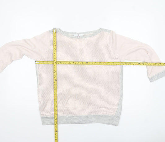 Jasper Conran Women’s Beige Knit Pullover Jumper Size 14