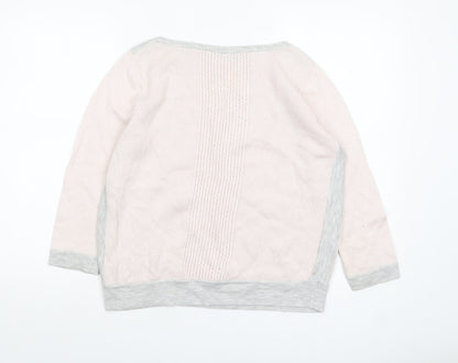 Jasper Conran Women’s Beige Knit Pullover Jumper Size 14