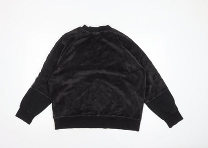 Womens UK Size XL Champion Black Pullover Sweatshirt
