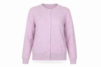 H&M Women’s Purple Button Cardigan Size 8 Lightweight Knit