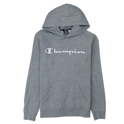 Mens UK Size S Champion Grey Pullover Hoodie
