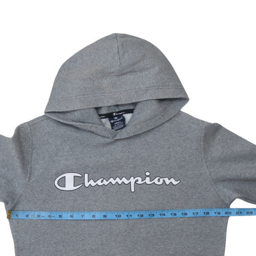 Mens UK Size S Champion Grey Pullover Hoodie