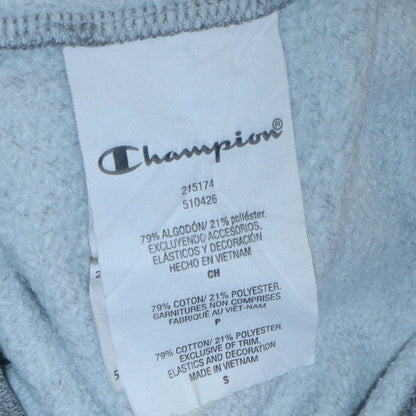 Mens UK Size S Champion Grey Pullover Hoodie