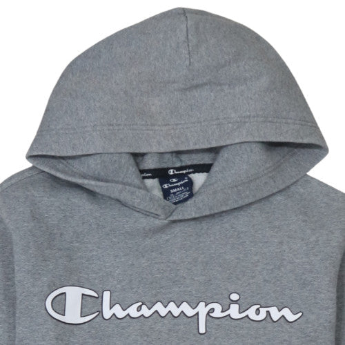 Mens UK Size S Champion Grey Pullover Hoodie