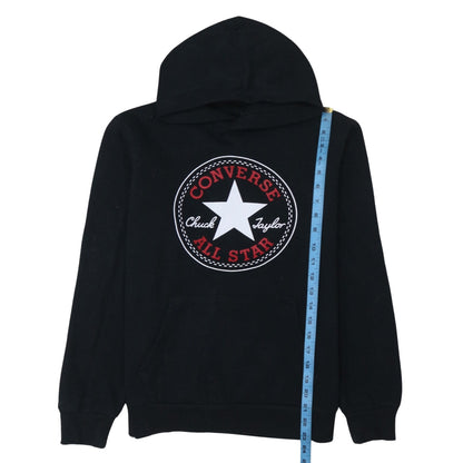 Teens UK Size XL Converse Black Pullover Hoodie