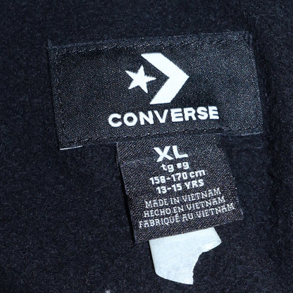Teens UK Size XL Converse Black Pullover Hoodie