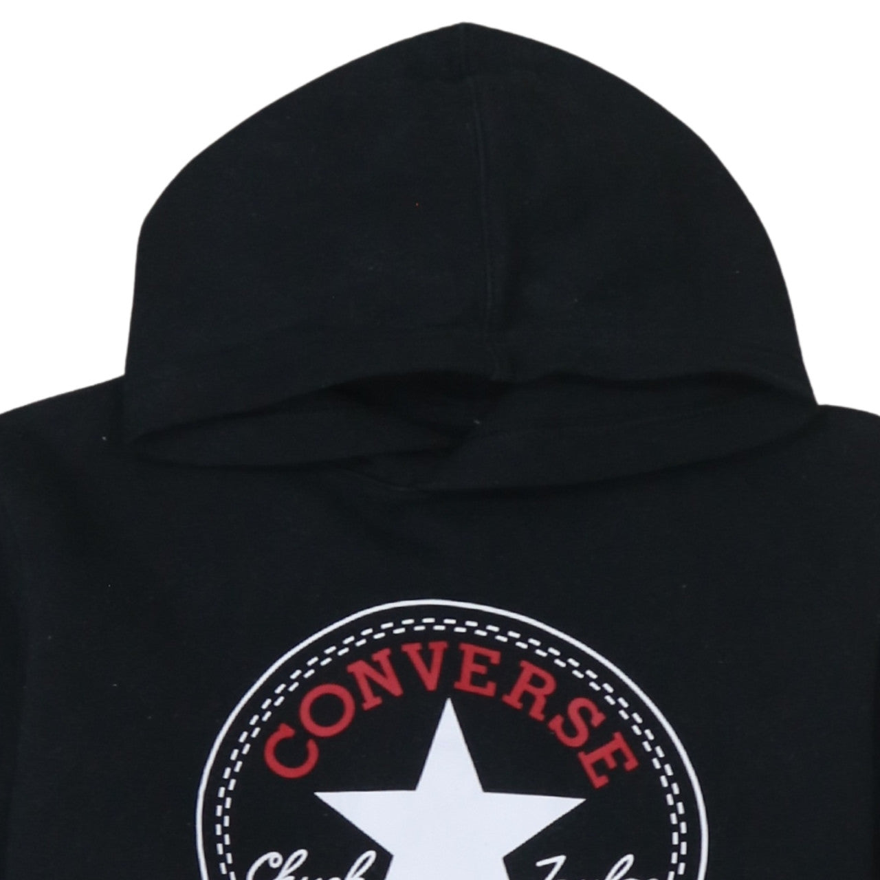 Teens UK Size XL Converse Black Pullover Hoodie