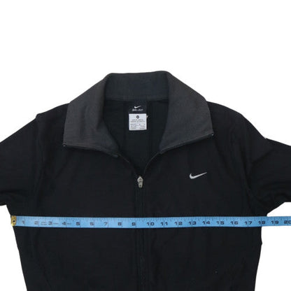 Mens UK Size M Nike Black Full Zip Sweatshirt