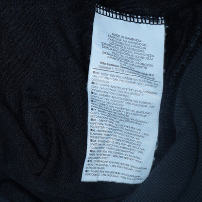 Mens UK Size M Nike Black Full Zip Sweatshirt