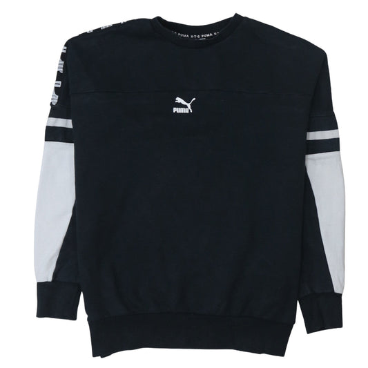 Mens UK Size L PUMA Black Pullover Sweatshirt
