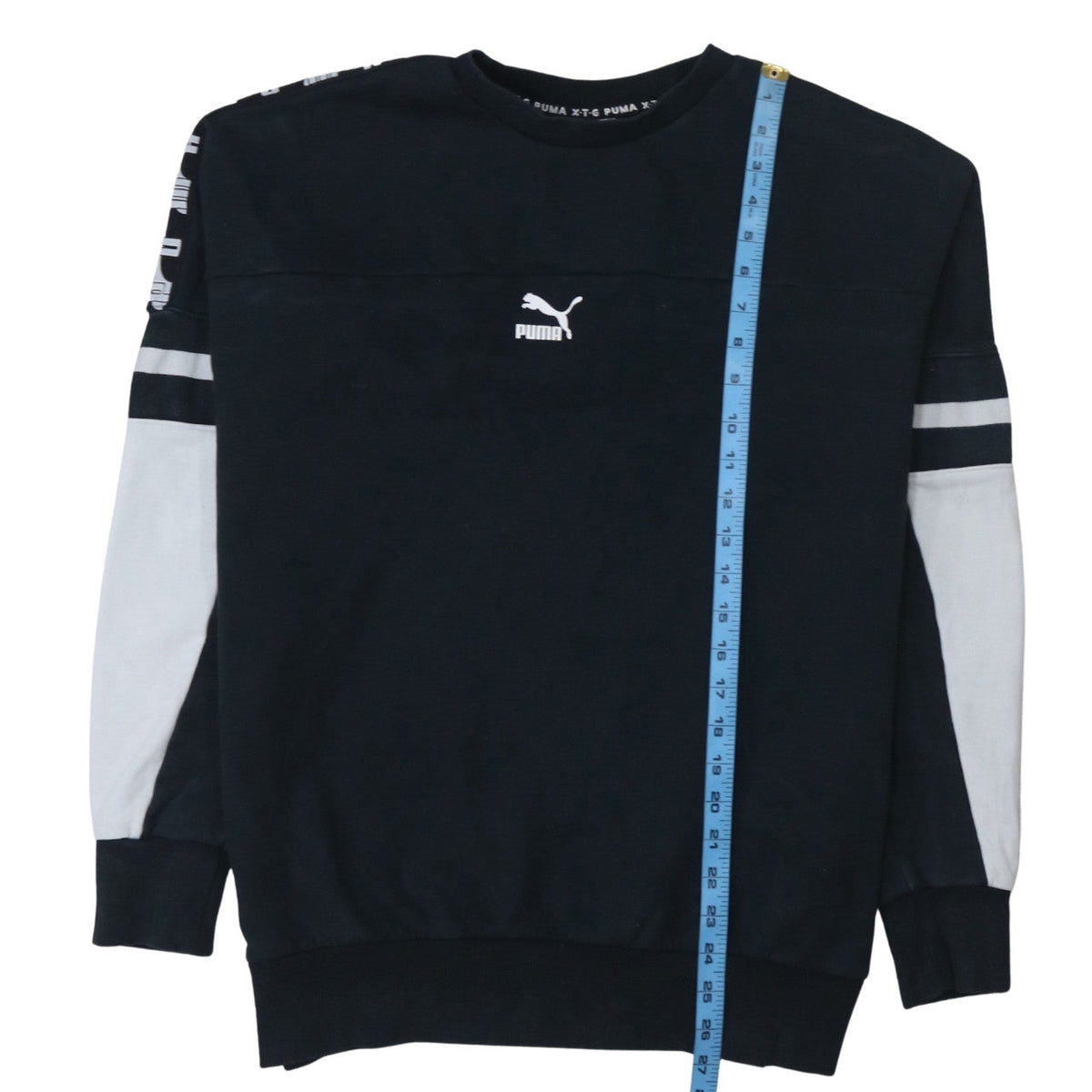 Mens UK Size L PUMA Black Pullover Sweatshirt
