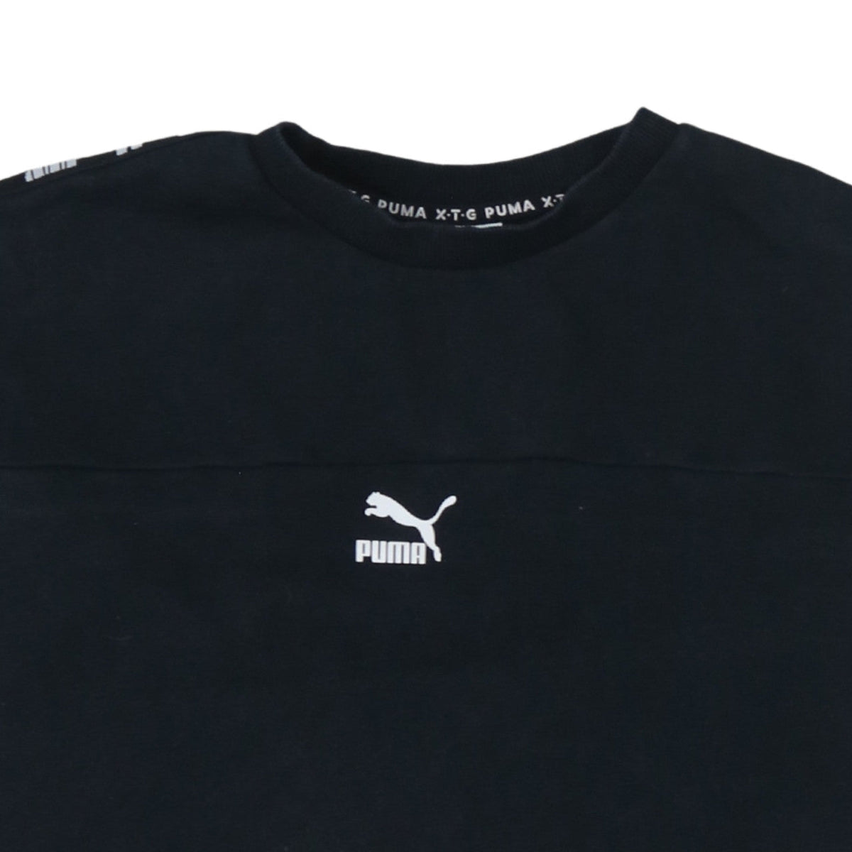 Mens UK Size L PUMA Black Pullover Sweatshirt