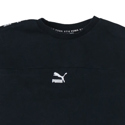 Mens UK Size L PUMA Black Pullover Sweatshirt