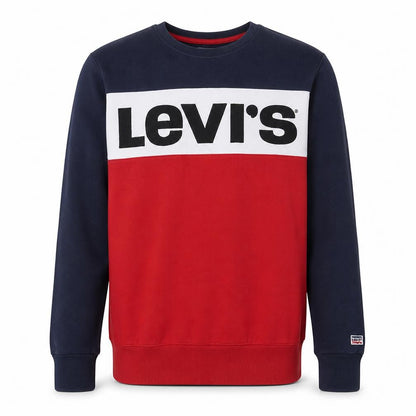 Mens UK Size M Levi's Multicoloured Pullover Sweatshirt