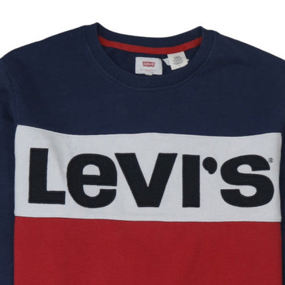 Mens UK Size M Levi's Multicoloured Pullover Sweatshirt