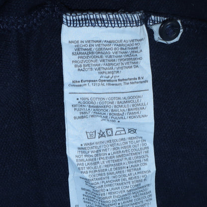 Nike Men's Blue XL Cotton Polo Shirt Short Sleeve Sports Top