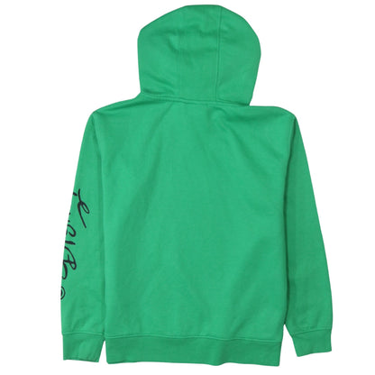 Womens UK Size XS Disney Green Pullover Hoodie
