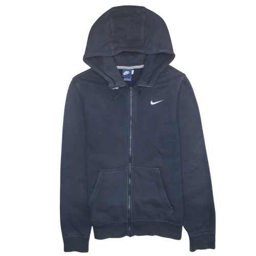 Mens UK Size S Nike Black Full Zip Hoodie